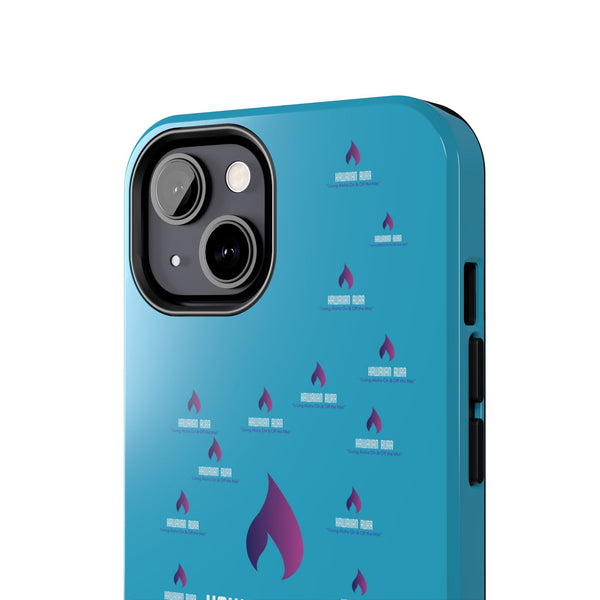Hawaiian Aura Logo Vibe Phone Cases, Tough Cases for Aloha Spirit, Style and Protection, Gifts for Beach Lovers, Durable Phone Accessories