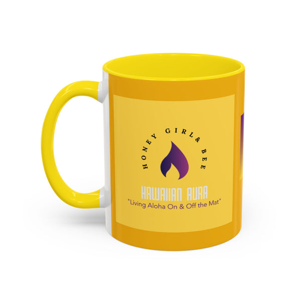 Honey Girl & Bee Accent Coffee Mug (11, 15oz)