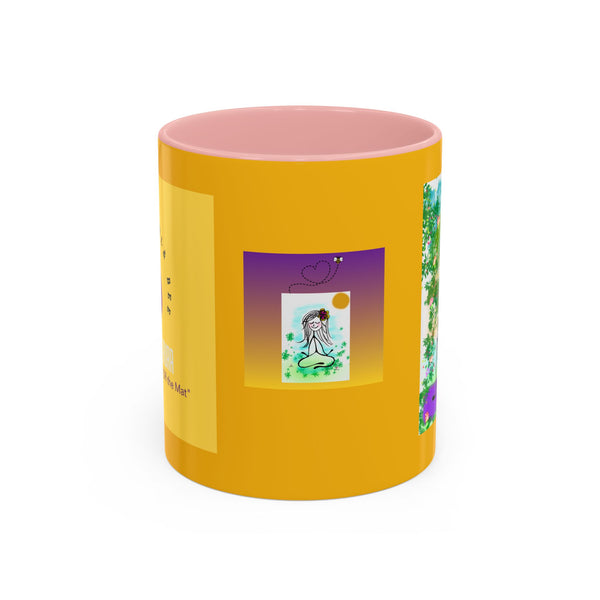 Honey Girl & Bee Accent Coffee Mug (11, 15oz)