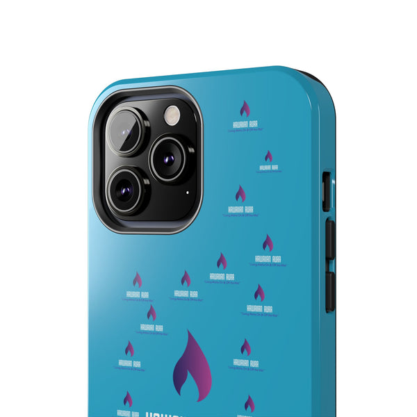 Hawaiian Aura Logo Vibe Phone Cases, Tough Cases for Aloha Spirit, Style and Protection, Gifts for Beach Lovers, Durable Phone Accessories