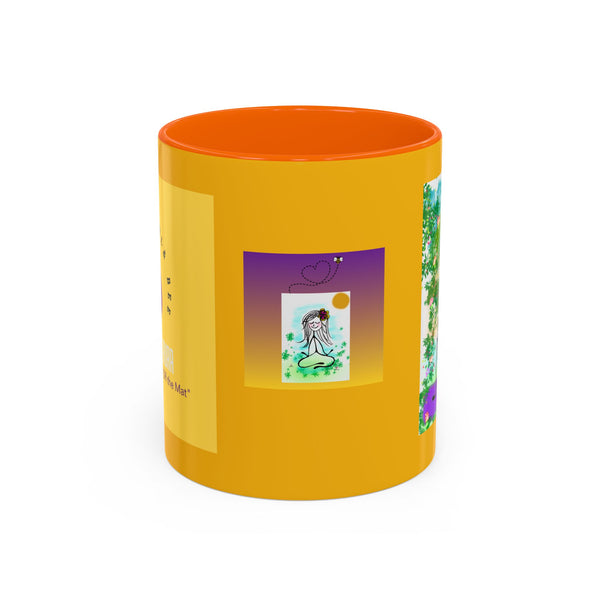 Honey Girl & Bee Accent Coffee Mug (11, 15oz)