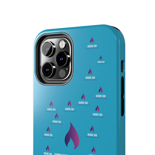 Hawaiian Aura Logo Vibe Phone Cases, Tough Cases for Aloha Spirit, Style and Protection, Gifts for Beach Lovers, Durable Phone Accessories