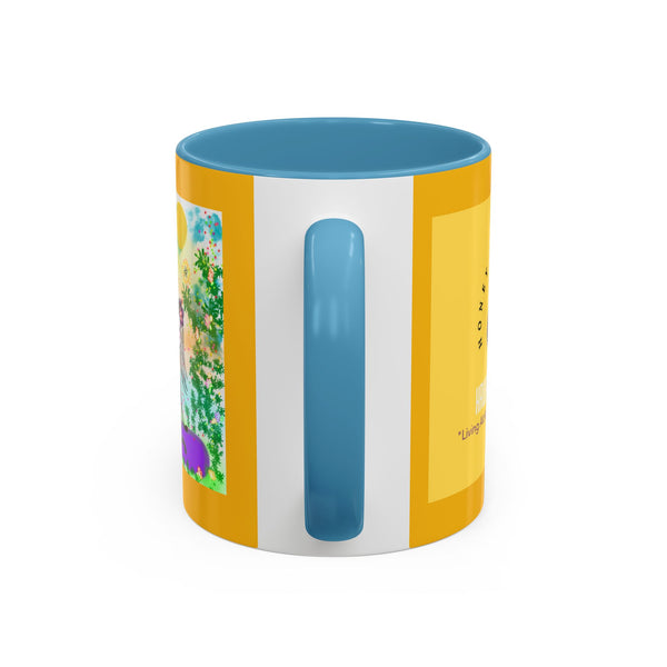 Honey Girl & Bee Accent Coffee Mug (11, 15oz)