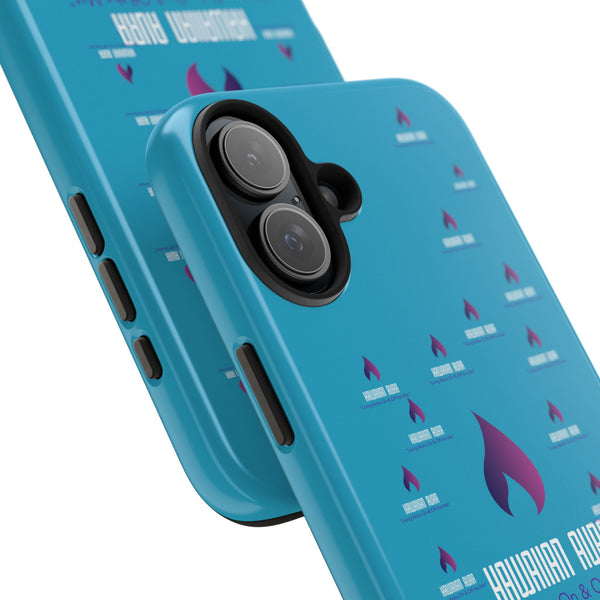 Hawaiian Aura Logo Vibe Phone Cases, Tough Cases for Aloha Spirit, Style and Protection, Gifts for Beach Lovers, Durable Phone Accessories