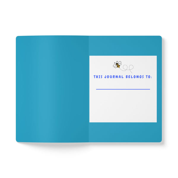 Honey Girl & Bee Softcover Childrens Journal