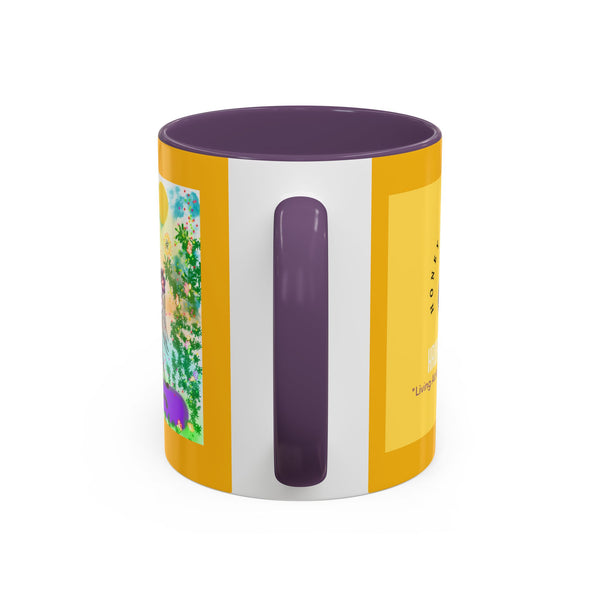 Honey Girl & Bee Accent Coffee Mug (11, 15oz)