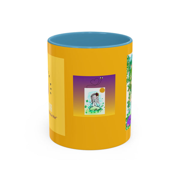 Honey Girl & Bee Accent Coffee Mug (11, 15oz)