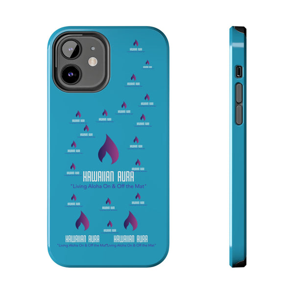 Hawaiian Aura Logo Vibe Phone Cases, Tough Cases for Aloha Spirit, Style and Protection, Gifts for Beach Lovers, Durable Phone Accessories