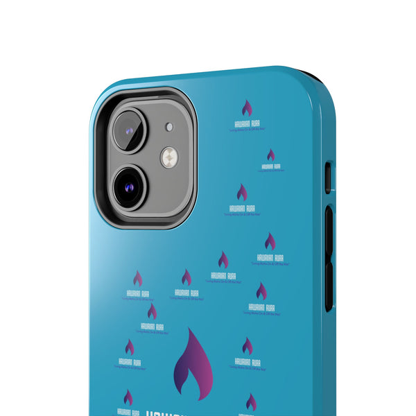 Hawaiian Aura Logo Vibe Phone Cases, Tough Cases for Aloha Spirit, Style and Protection, Gifts for Beach Lovers, Durable Phone Accessories