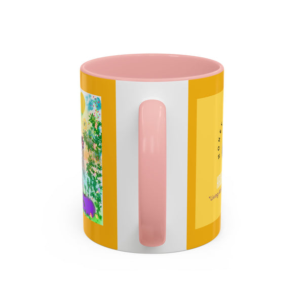 Honey Girl & Bee Accent Coffee Mug (11, 15oz)