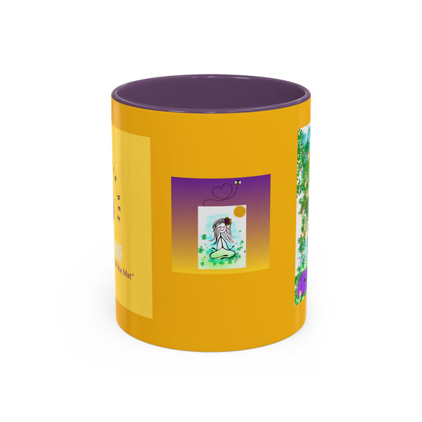 Honey Girl & Bee Accent Coffee Mug (11, 15oz)