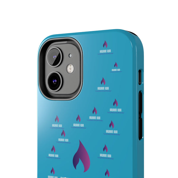 Hawaiian Aura Logo Vibe Phone Cases, Tough Cases for Aloha Spirit, Style and Protection, Gifts for Beach Lovers, Durable Phone Accessories
