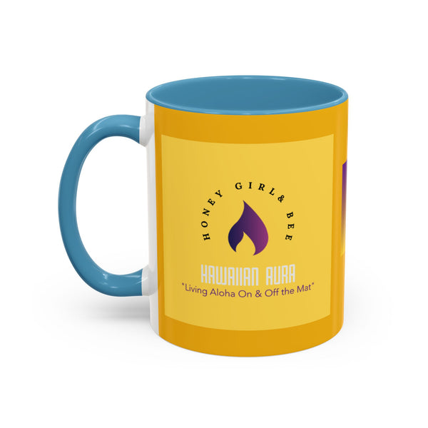 Honey Girl & Bee Accent Coffee Mug (11, 15oz)