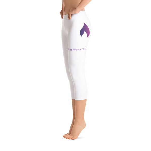 Living Aloha On & Off the Mat Yoga leggings