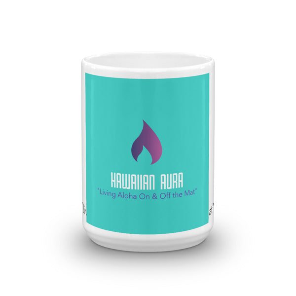 Turquoise Hawaiian Aura Logo Mug
