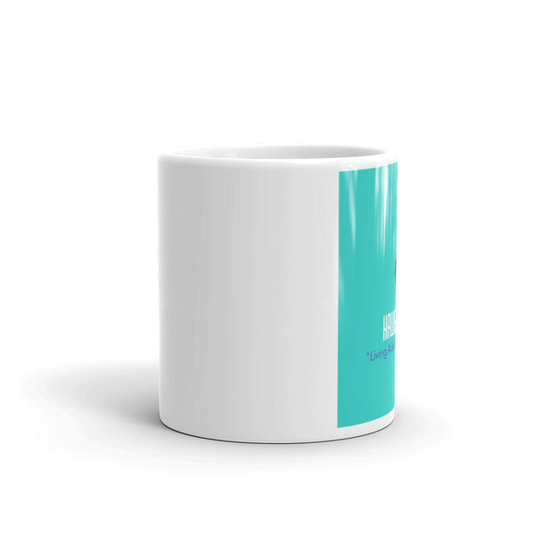 Turquoise Hawaiian Aura Logo Mug