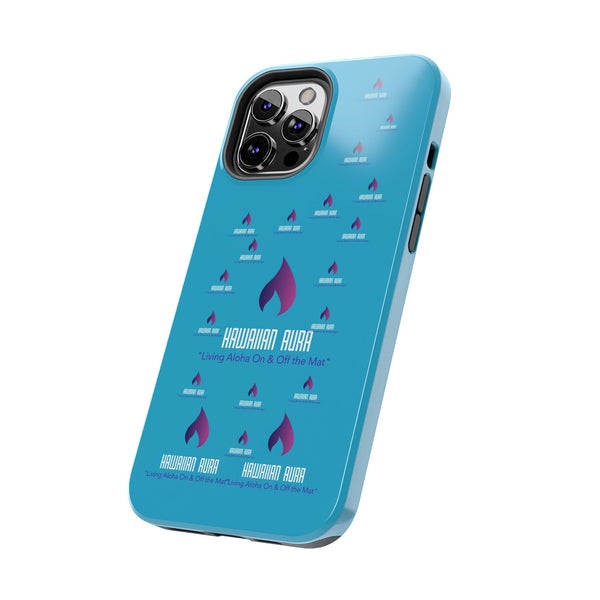 Hawaiian Aura Logo Vibe Phone Cases, Tough Cases for Aloha Spirit, Style and Protection, Gifts for Beach Lovers, Durable Phone Accessories