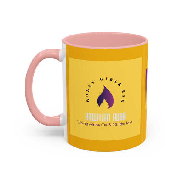 Honey Girl & Bee Accent Coffee Mug (11, 15oz)