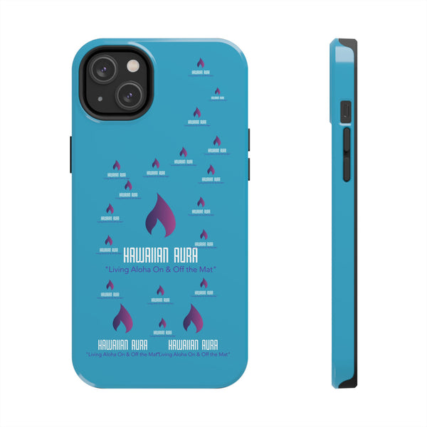 Hawaiian Aura Logo Vibe Phone Cases, Tough Cases for Aloha Spirit, Style and Protection, Gifts for Beach Lovers, Durable Phone Accessories
