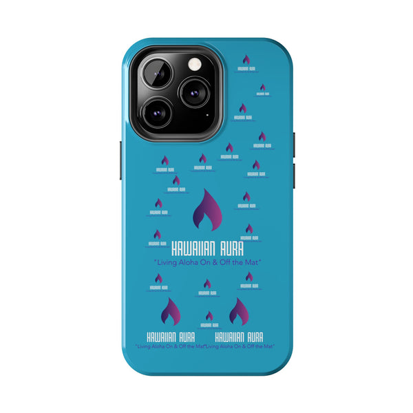 Hawaiian Aura Logo Vibe Phone Cases, Tough Cases for Aloha Spirit, Style and Protection, Gifts for Beach Lovers, Durable Phone Accessories