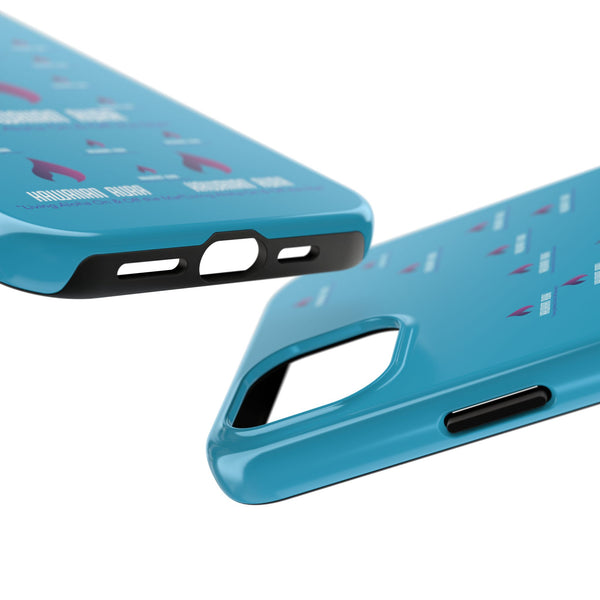 Hawaiian Aura Logo Vibe Phone Cases, Tough Cases for Aloha Spirit, Style and Protection, Gifts for Beach Lovers, Durable Phone Accessories