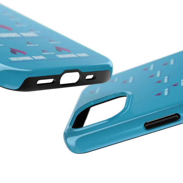 Hawaiian Aura Logo Vibe Phone Cases, Tough Cases for Aloha Spirit, Style and Protection, Gifts for Beach Lovers, Durable Phone Accessories