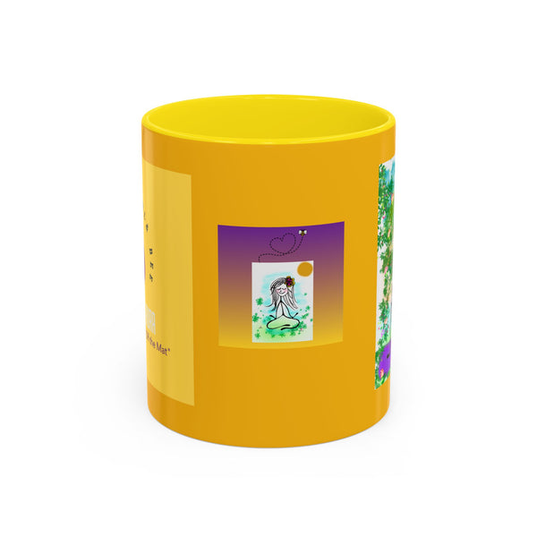 Honey Girl & Bee Accent Coffee Mug (11, 15oz)