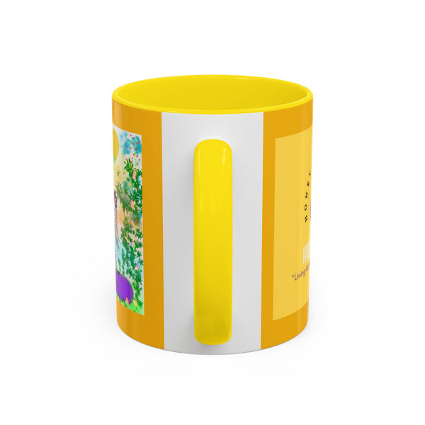 Honey Girl & Bee Accent Coffee Mug (11, 15oz)