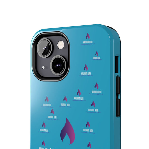Hawaiian Aura Logo Vibe Phone Cases, Tough Cases for Aloha Spirit, Style and Protection, Gifts for Beach Lovers, Durable Phone Accessories