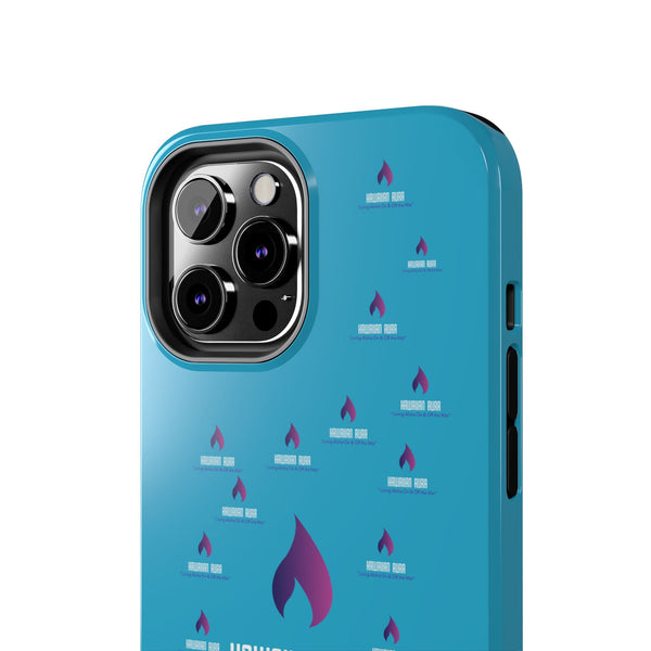 Hawaiian Aura Logo Vibe Phone Cases, Tough Cases for Aloha Spirit, Style and Protection, Gifts for Beach Lovers, Durable Phone Accessories