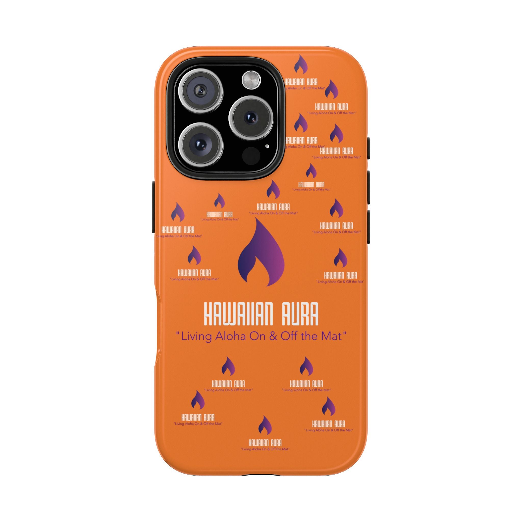 Hawaiian Aura Logo Vibe Tough Phone Cases - Living Aloha On & Off the Mat - Durable, Stylish, Unique for Beach Lovers and Yoga Enthusiasts, Gift [...]