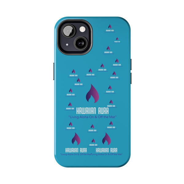 Hawaiian Aura Logo Vibe Phone Cases, Tough Cases for Aloha Spirit, Style and Protection, Gifts for Beach Lovers, Durable Phone Accessories