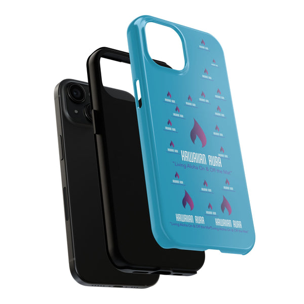 Hawaiian Aura Logo Vibe Phone Cases, Tough Cases for Aloha Spirit, Style and Protection, Gifts for Beach Lovers, Durable Phone Accessories