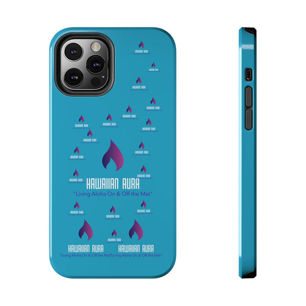 Hawaiian Aura Logo Vibe Phone Cases, Tough Cases for Aloha Spirit, Style and Protection, Gifts for Beach Lovers, Durable Phone Accessories