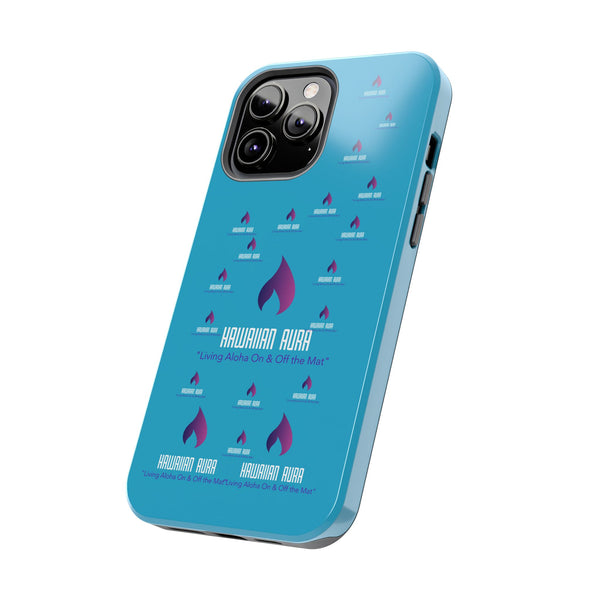 Hawaiian Aura Logo Vibe Phone Cases, Tough Cases for Aloha Spirit, Style and Protection, Gifts for Beach Lovers, Durable Phone Accessories