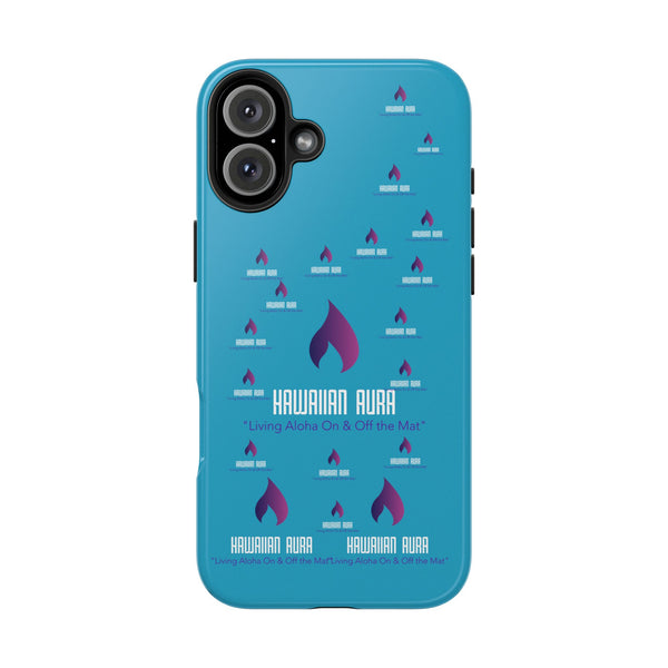 Hawaiian Aura Logo Vibe Phone Cases, Tough Cases for Aloha Spirit, Style and Protection, Gifts for Beach Lovers, Durable Phone Accessories