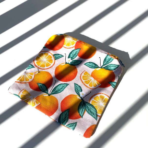 Sunshine State of Mind Zip Pouch in Small