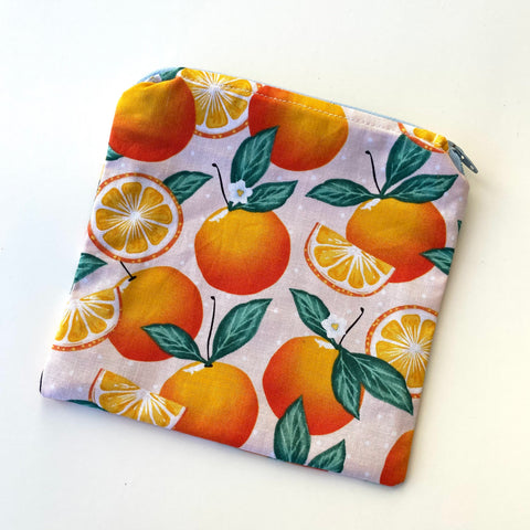 Sunshine State of Mind Zip Pouch in Small