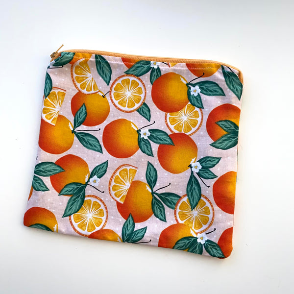 Sunshine State of Mind Zip Pouch in Large