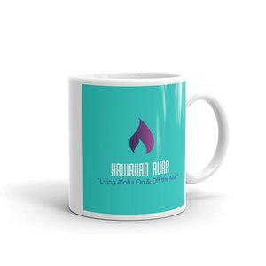 Turquoise Hawaiian Aura Logo Mug